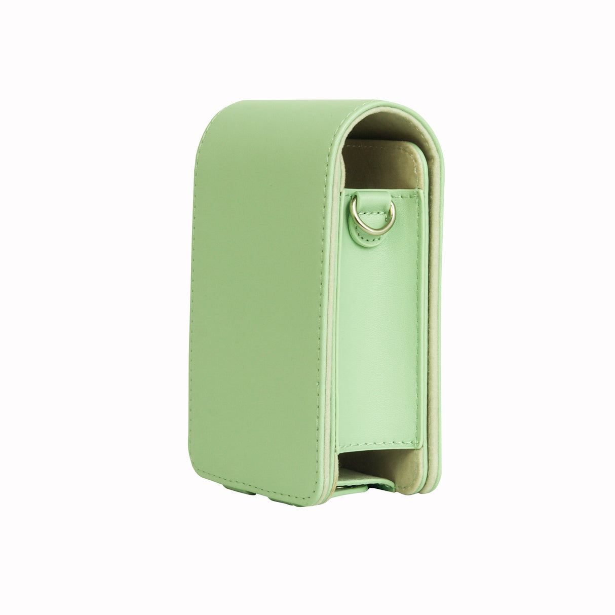 ZIKKON Protective Case for Fuji instax mini liplay Camera with adjustable neck strap quick detachable- Matcha Green
