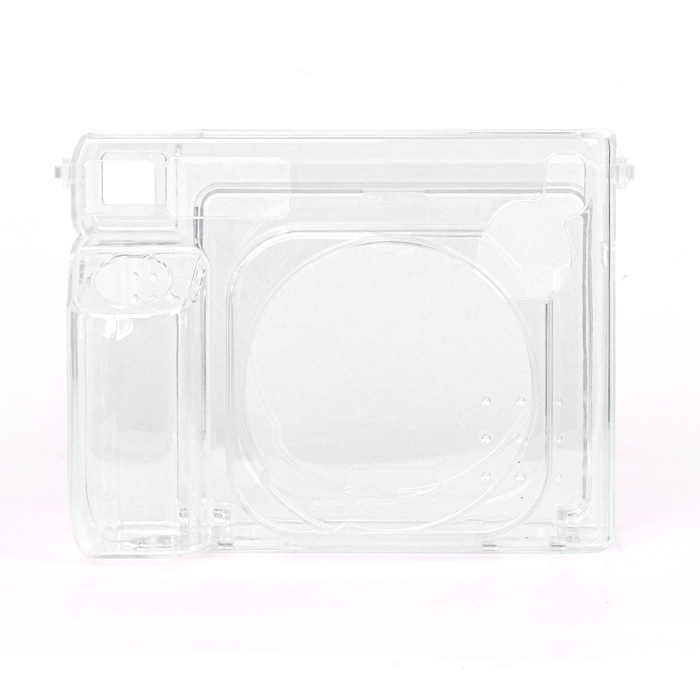 ZIKKON Protective Clear Case for Fujifilm Instax Wide 400 Instant Camera, Clear Cover for Fuji Instax Wide 400 Camera Case, for Instax Wide 400 Case with Shoulder Strap