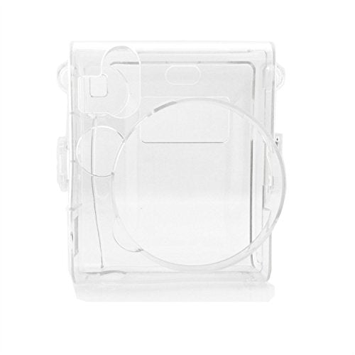 ZIKKON Transparent Crystal Protective Instax Mini Case for Fujifilm Instax Mini 90 Instant Cameras Transparent