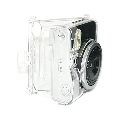 ZIKKON Transparent Crystal Protective Instax Mini Case for Fujifilm Instax Mini 90 Instant Cameras Transparent