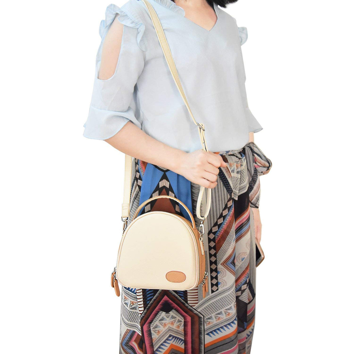 ZIKKON Universal Zipper Camera Carrying Case for All Fujifilm Instax Mini 8 9 11 70 7s 25 50s 90 Instant Camera Models Beige