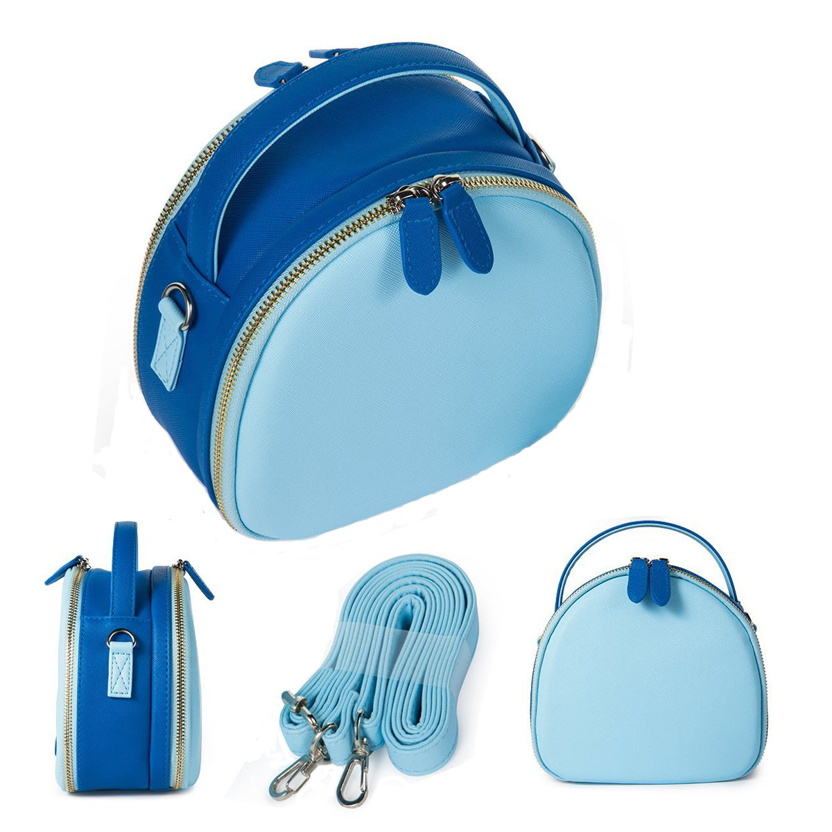 ZIKKON Universal Zipper Camera Carrying Case for All Fujifilm Instax Mini 8 9 11 70 7s 25 50s 90 Instant Camera Models Blue