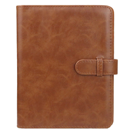 Zenko Compatible 128 Pockets Mini Photo Album for Fujifilm Instax Mini Film Brown