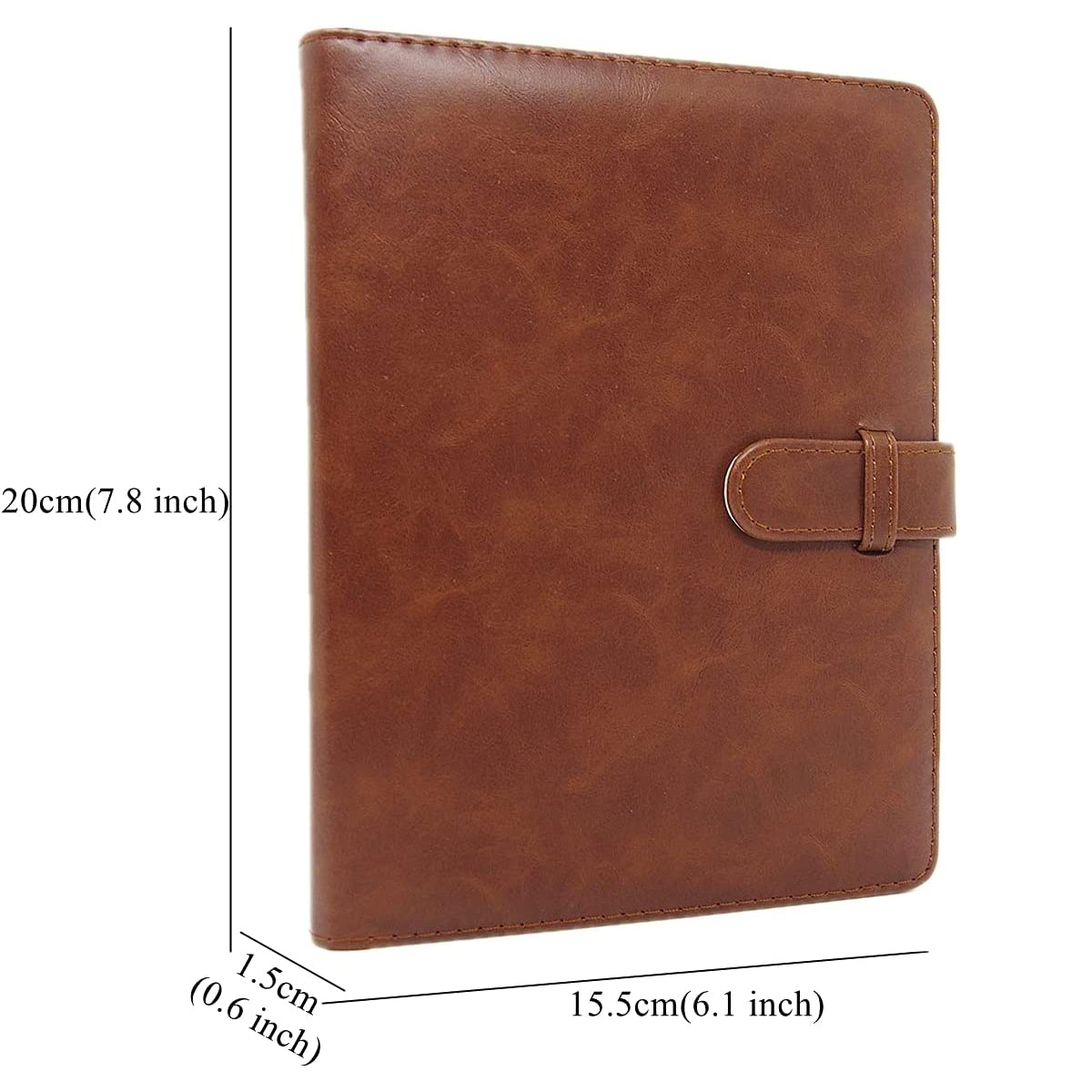 Zenko Compatible 128 Pockets Mini Photo Album for Fujifilm Instax Mini Film Brown