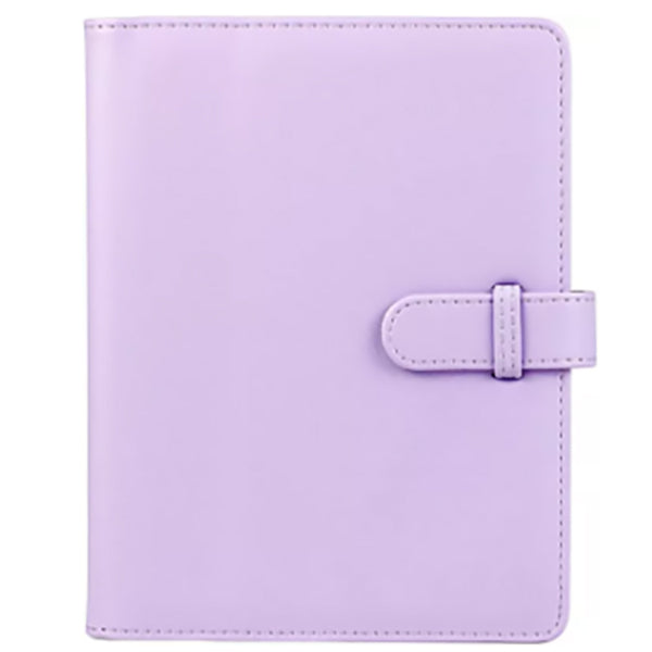 Zenko Compatible 128 Pockets Mini Photo Album for Fujifilm Instax Mini Film Lilac purple
