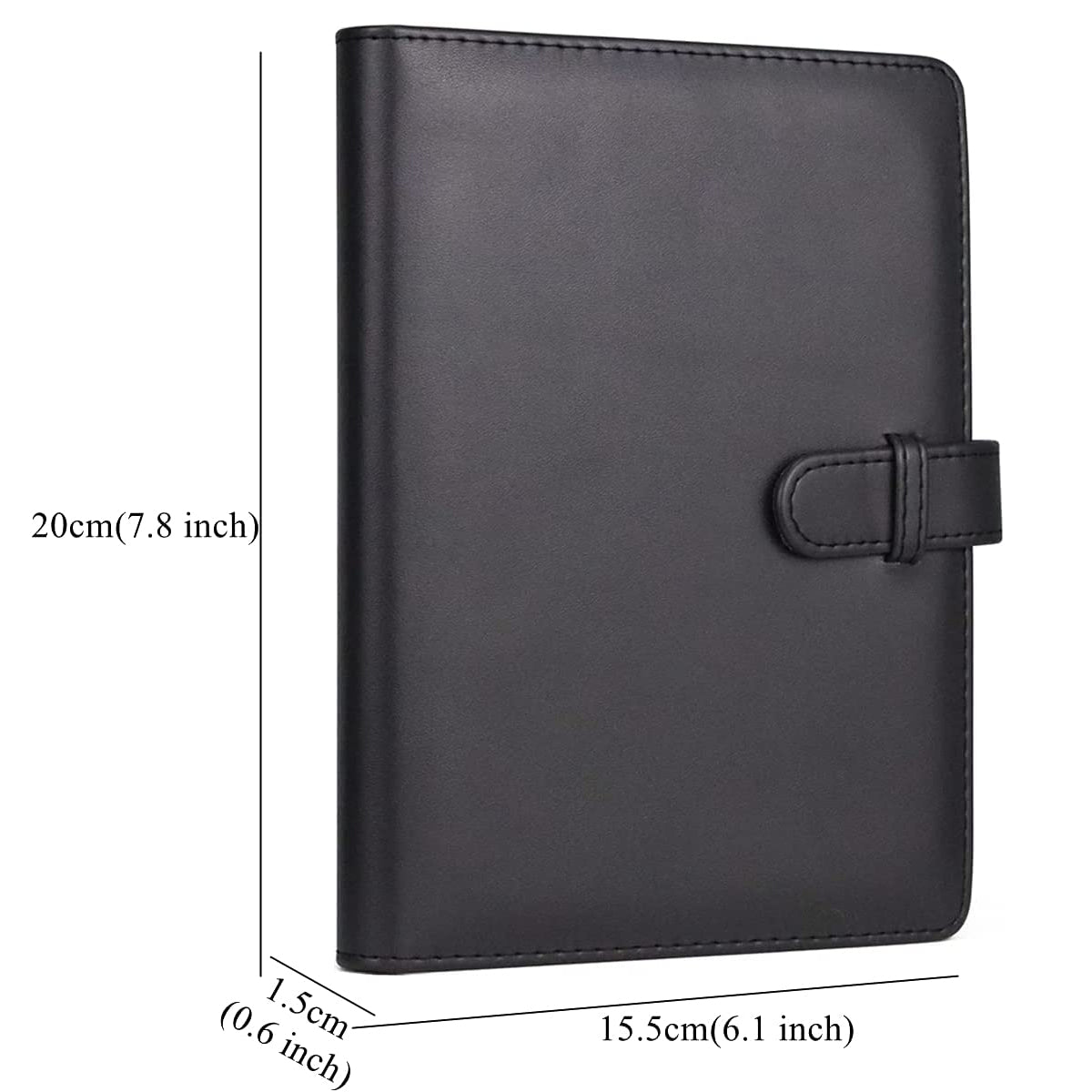 Zenko Compatible 128 Pockets Mini Photo Album for Fujifilm Instax Mini Film Charcoal gray