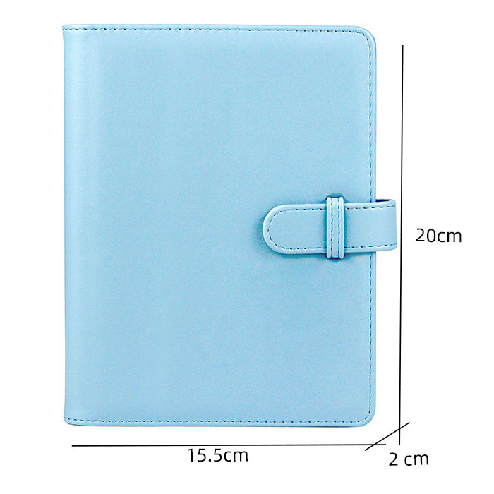 Zenko Compatible 128 Pockets Mini Photo Album for Fujifilm Instax Mini Film Sky blue