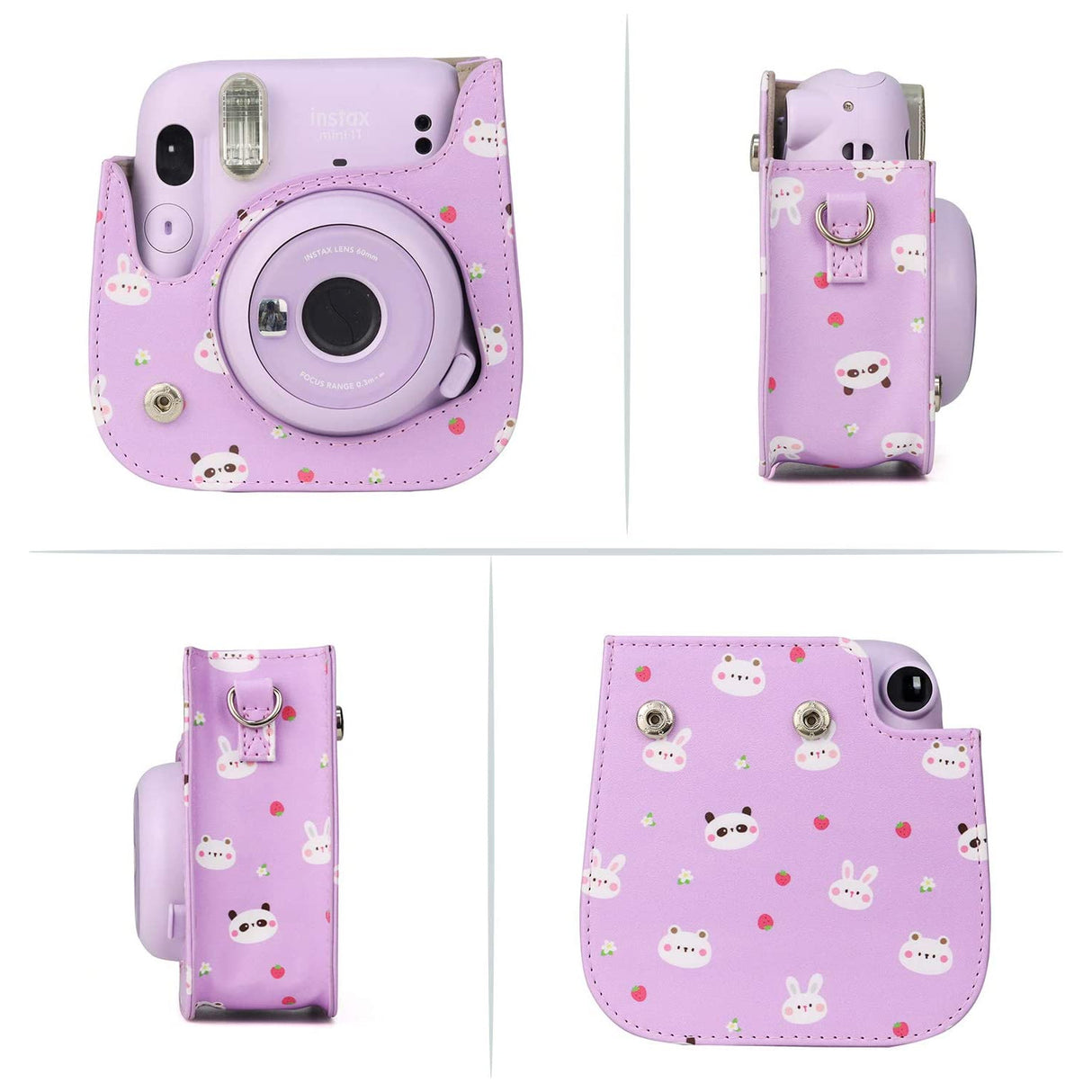 Zikkon Instax mini 11 Fruit Animal Camera Bag