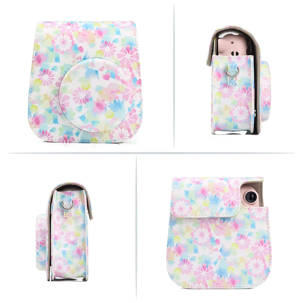 Zikkon Instax mini 11 Ink Flower Camera Bag