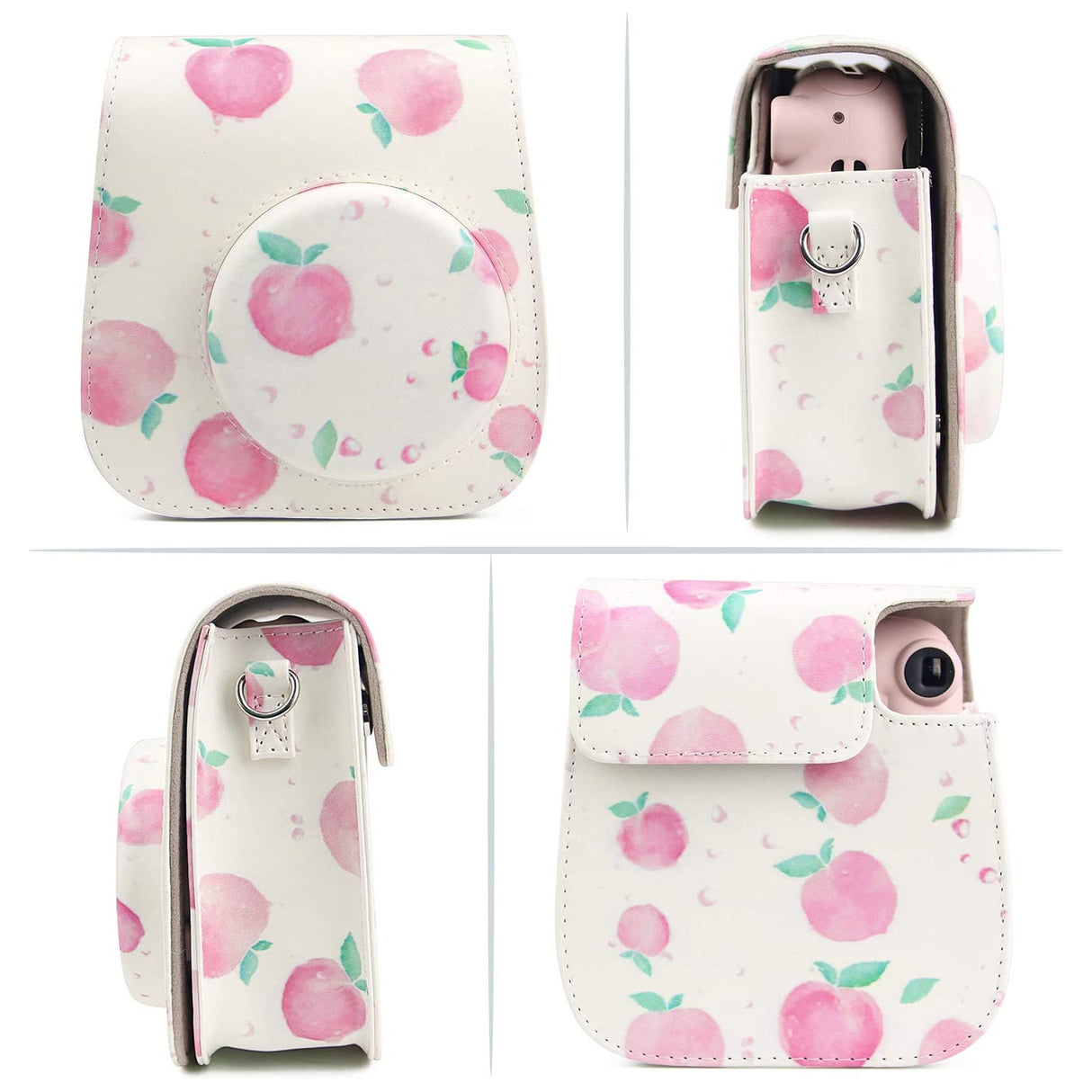 Zikkon Instax mini 11 Peach Camera Bag