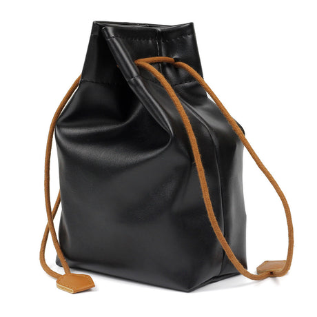 Zikkon Instax Universal Vintage PU Leather Bundle Pocket Case Bag for Polaroid Mini Camera Black