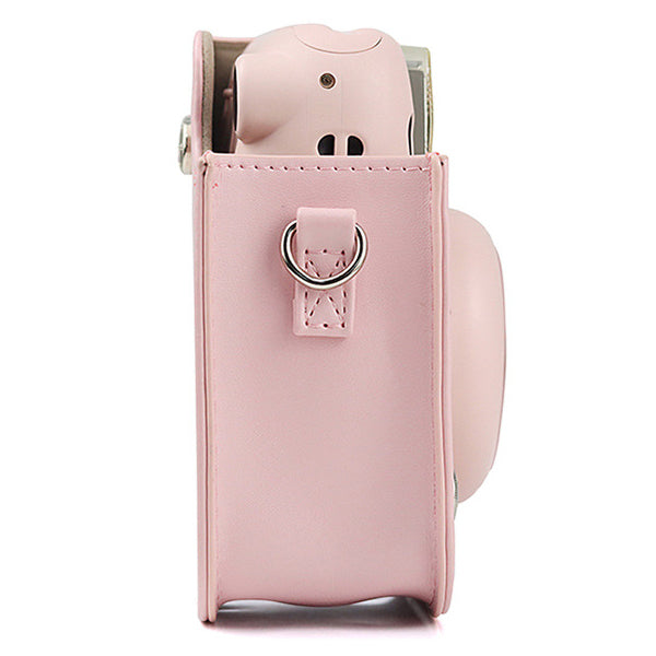 Zenko Instax mini 11 Camera PU Leather Case Bag pink Bowknot