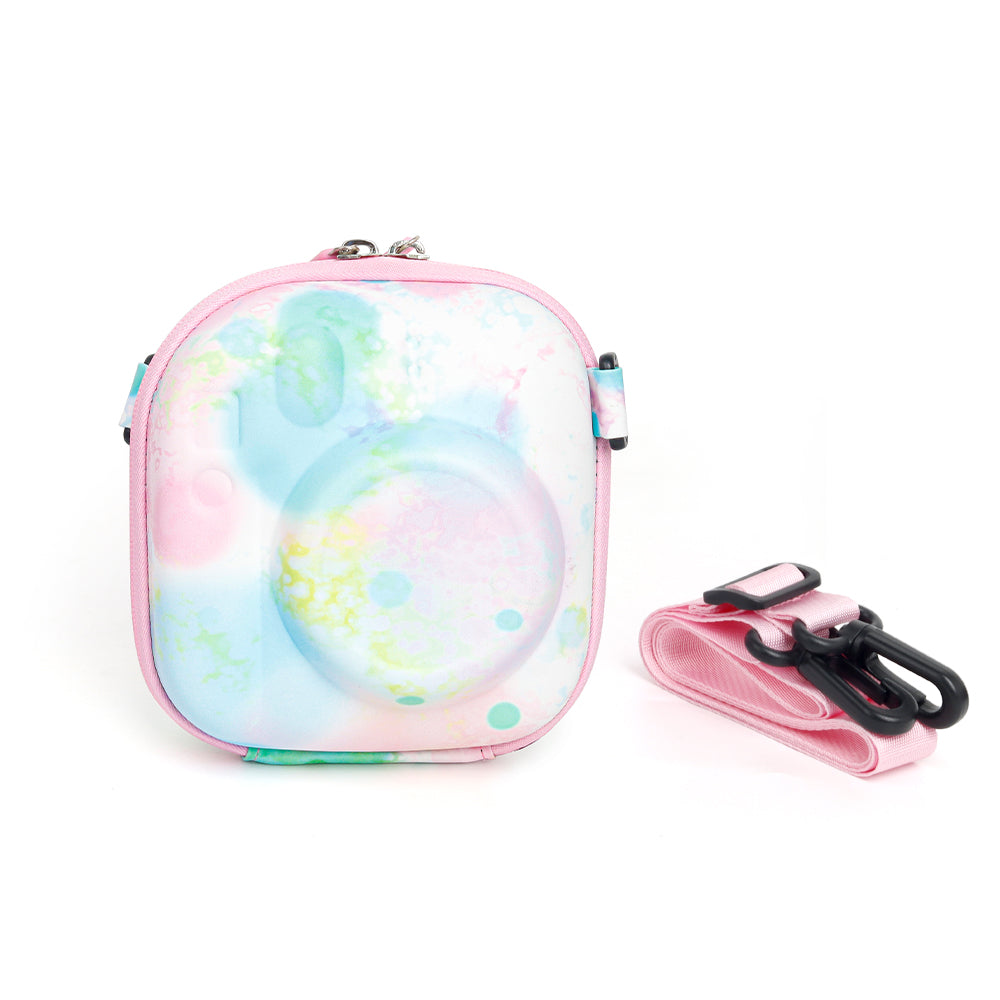 Zikkon EVA Universal Camera Case for Fujifilm Instax Mini 12/11/99/ SE/90/7 (Bubble watercolor)