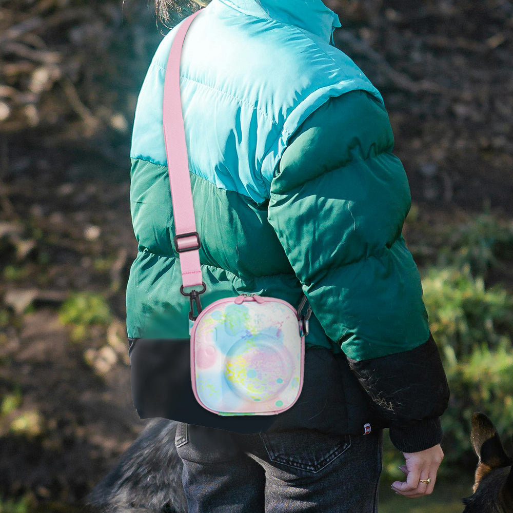 Zikkon EVA Universal Camera Case for Fujifilm Instax Mini 12/11/99/ SE/90/7 (Bubble watercolor)