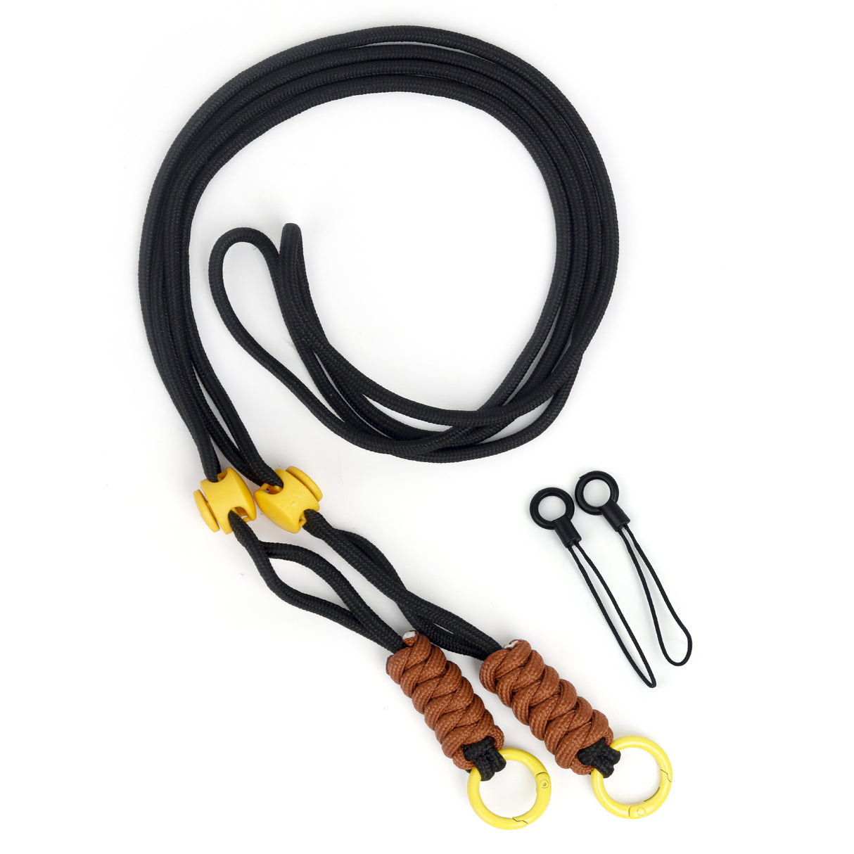 Zikkon All-Purpose Camera Strap round rope (Black)