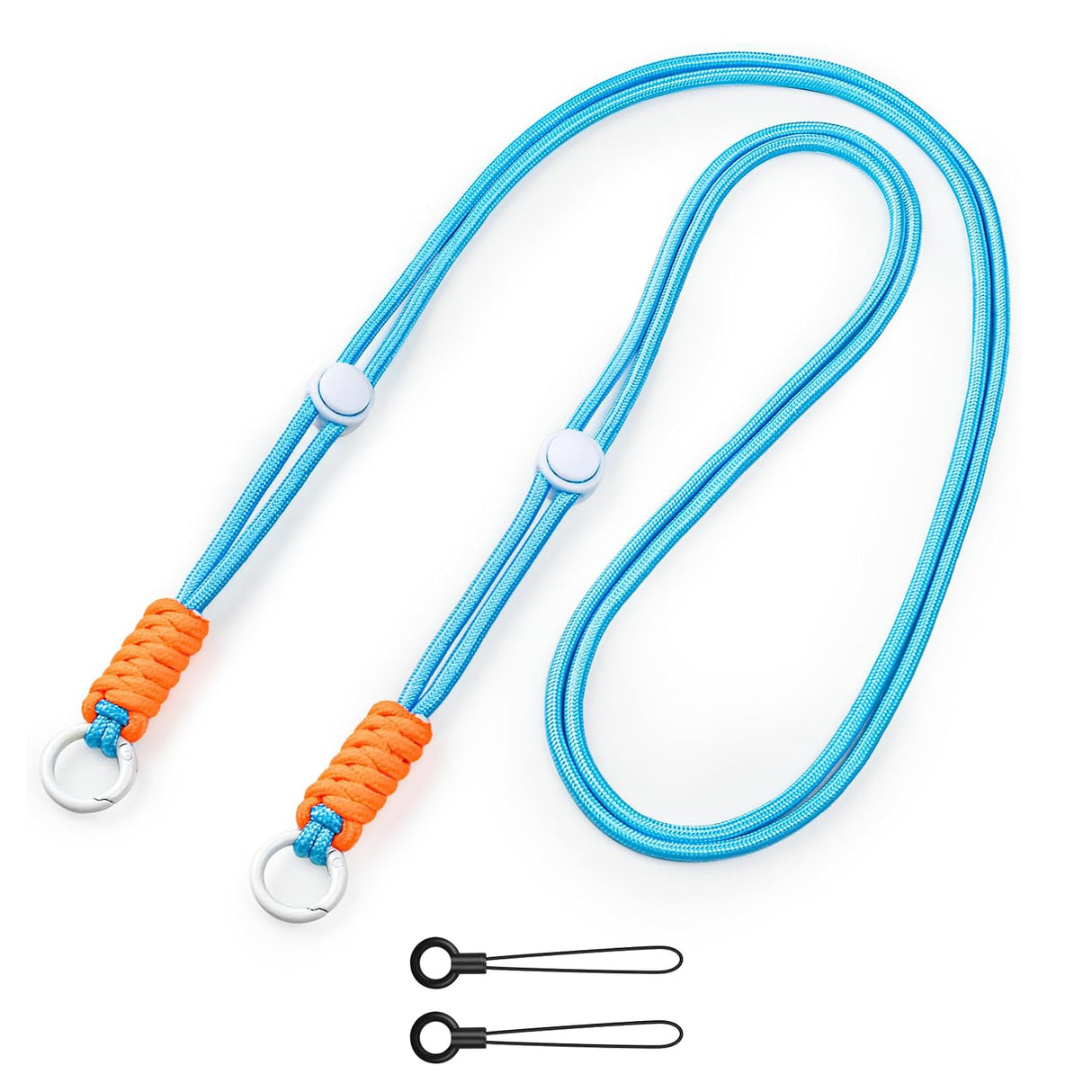 Zikkon All-Purpose Camera Strap round rope (Blue)