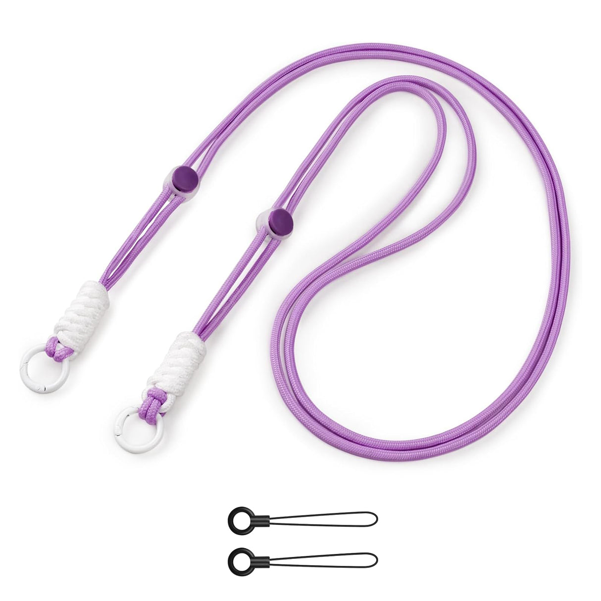 Zikkon All-Purpose Camera Strap round rope (Purple)
