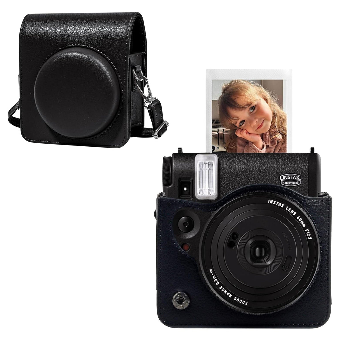 Zikkon Camera Case for Fujifilm Instax Mini 99 Instant Camera (Black)