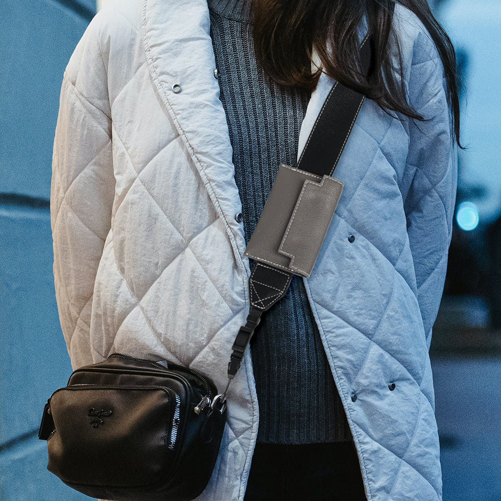 Zikkon Camera Shoulder Strap for fujifilm Instax Mini Evo 99 Film Instant Digital Camera Case (Black)