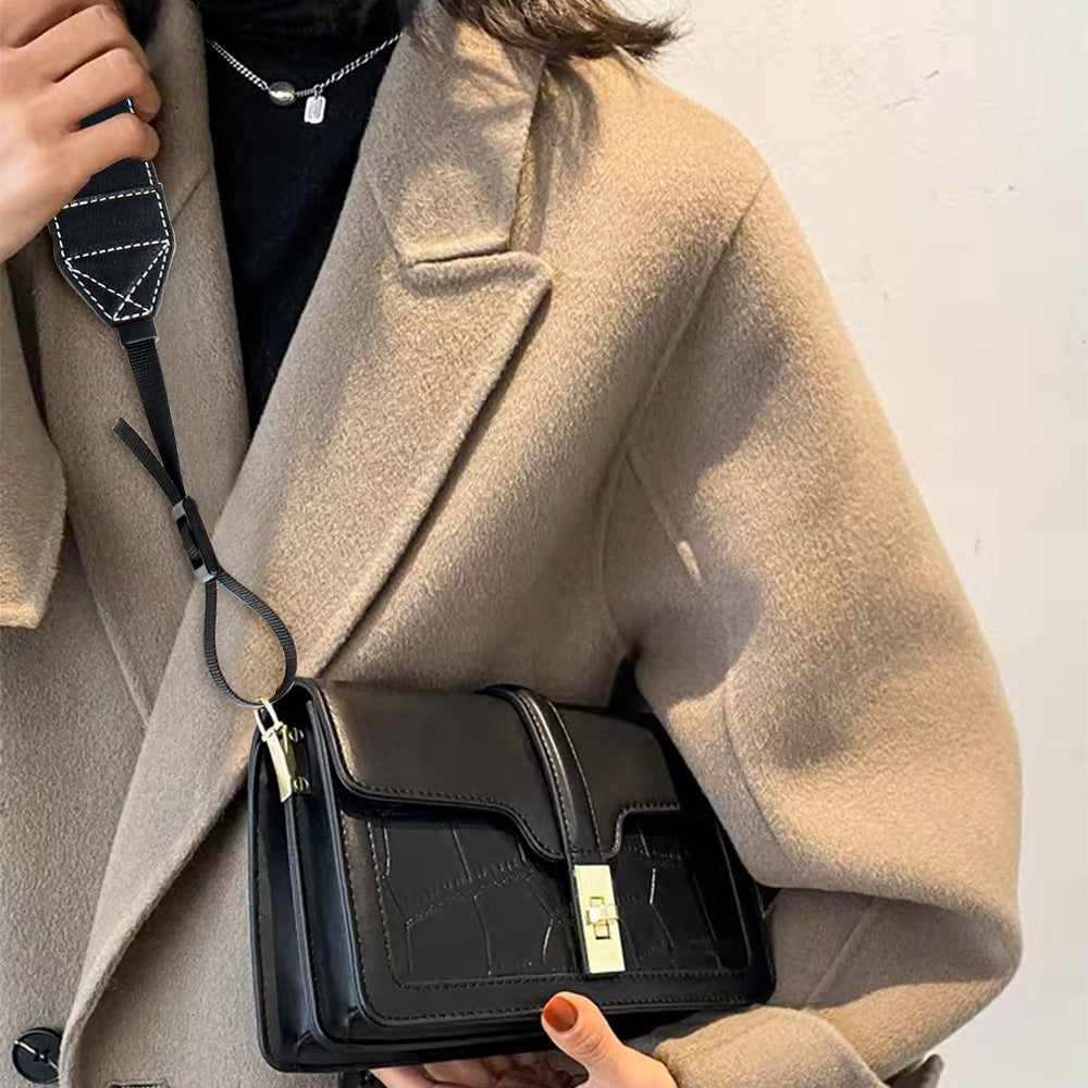 Zikkon Camera Shoulder Strap for fujifilm Instax Mini Evo 99 Film Instant Digital Camera Case (Black)