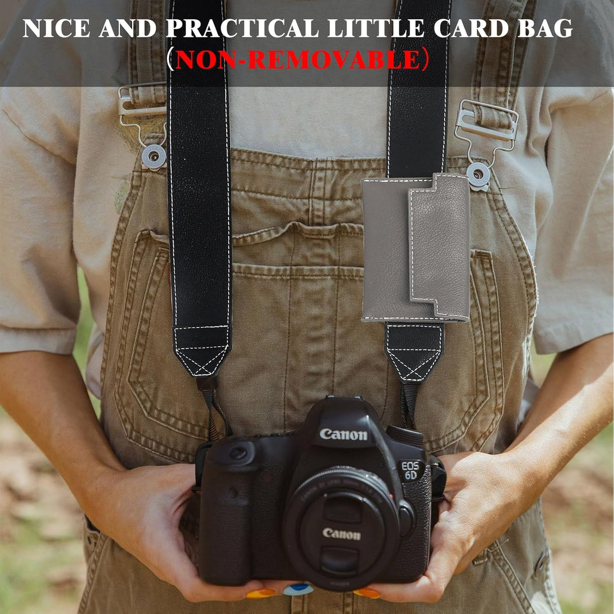 Zikkon Camera Shoulder Strap for fujifilm Instax Mini Evo 99 Film Instant Digital Camera Case (Black)