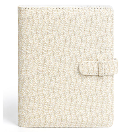 Zikkon Compatible 128 sheet Album for Fujifilm Instax Mini Film (3 inch) (Beige Wave)