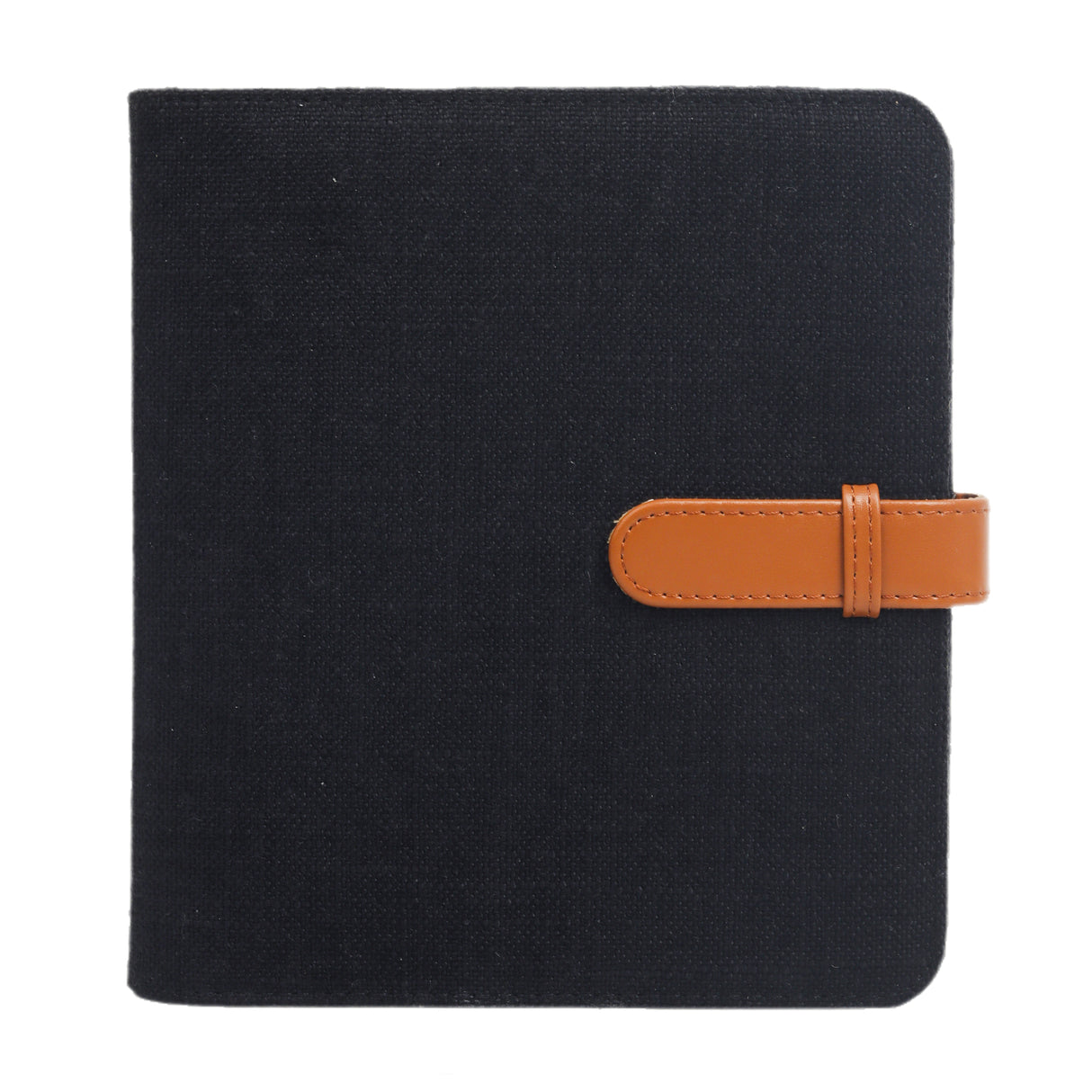 Zikkon Compatible 288 Sheet Cotton and linen photo album for Fujifilm Instax Mini Film (Black)