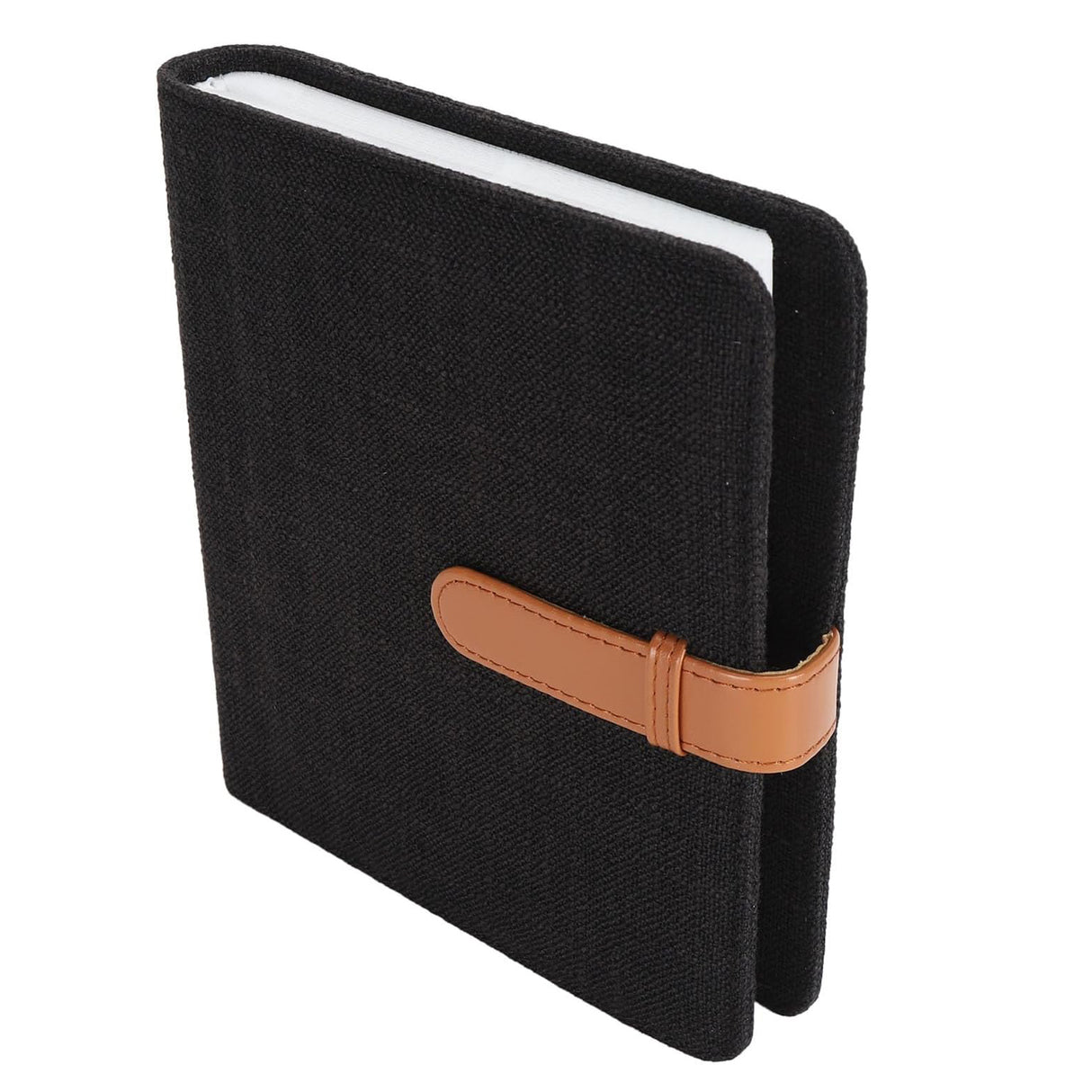 Zikkon Compatible 288 Sheet Cotton and linen photo album for Fujifilm Instax Mini Film (Black)