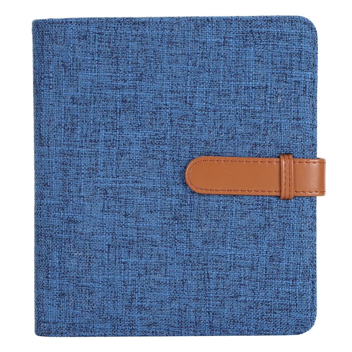 Zikkon Compatible 288 Sheet Cotton and linen photo album for Fujifilm Instax Mini Film (Blue)