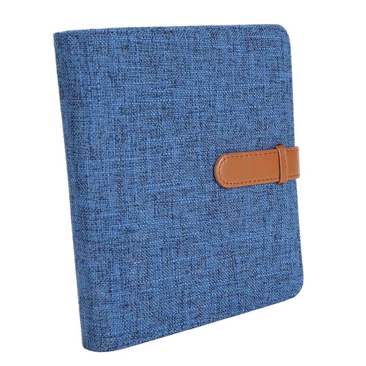 Zikkon Compatible 288 Sheet Cotton and linen photo album for Fujifilm Instax Mini Film (Blue)