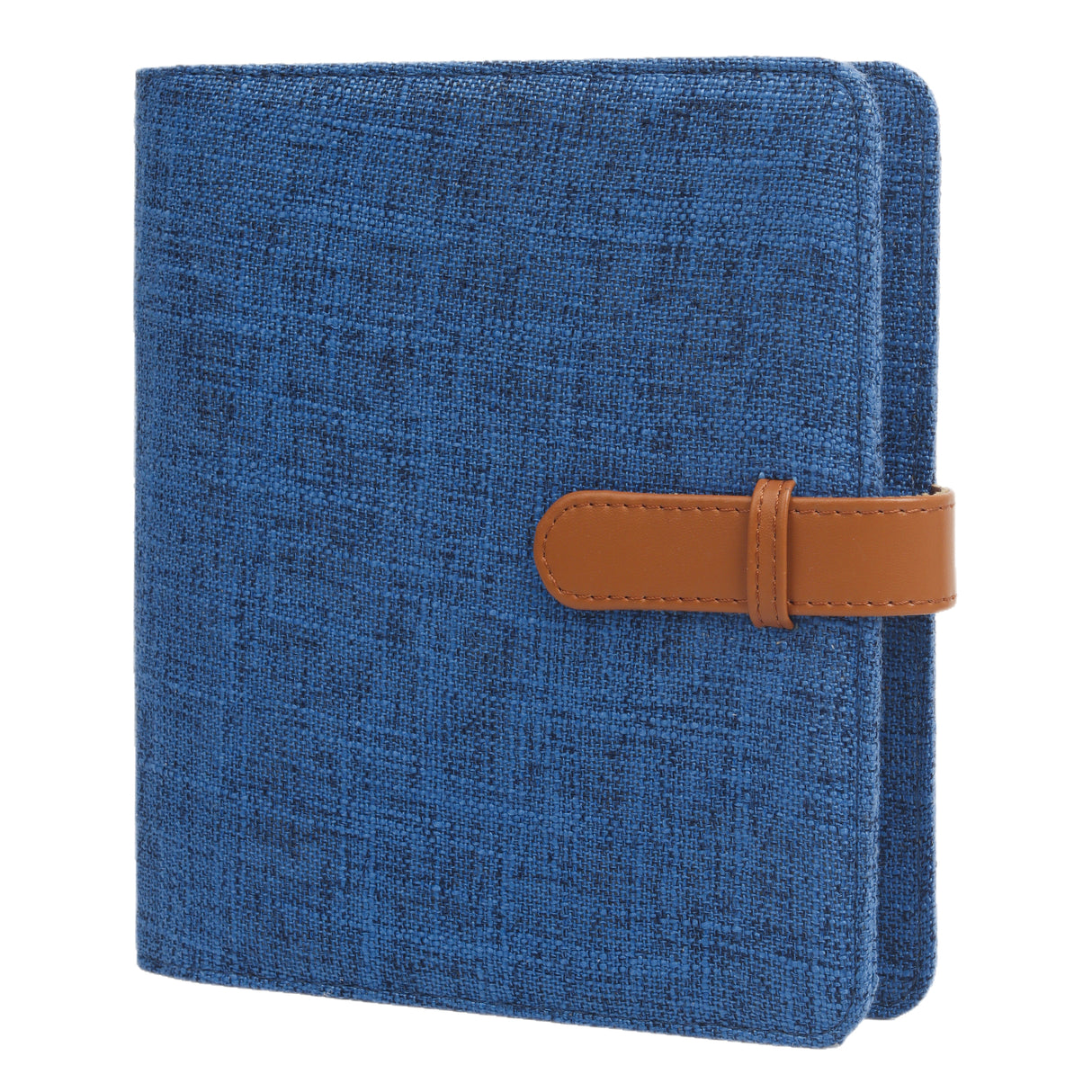Zikkon Compatible 288 Sheet Cotton and linen photo album for Fujifilm Instax Mini Film (Blue)