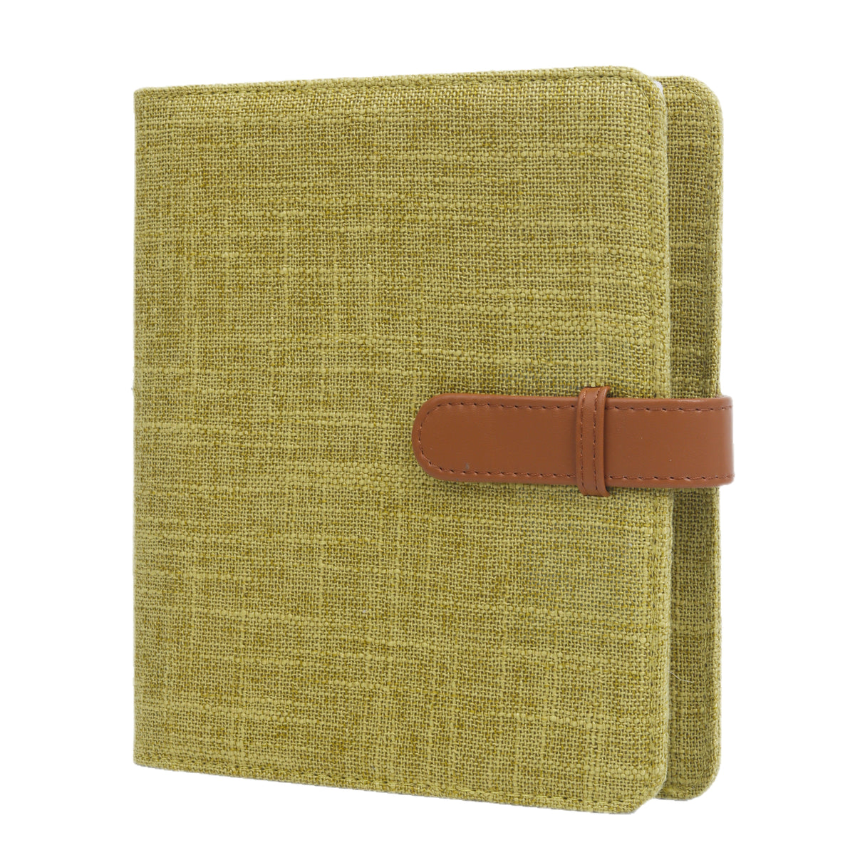Zikkon Compatible 288 Sheet Cotton and linen photo album for Fujifilm Instax Mini Film (Green)