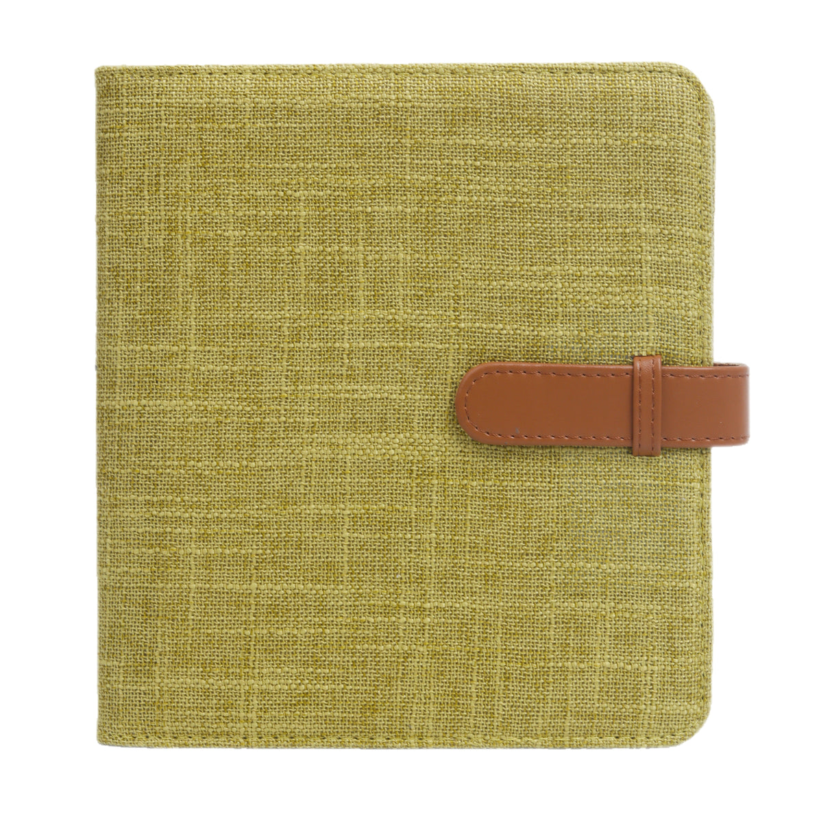 Zikkon Compatible 288 Sheet Cotton and linen photo album for Fujifilm Instax Mini Film (Green)