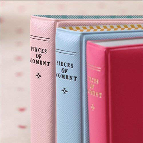 Zikkon Compatible 64 sheet Album for Fujifilm Instax Mini Film (3 inch) Sky Blue