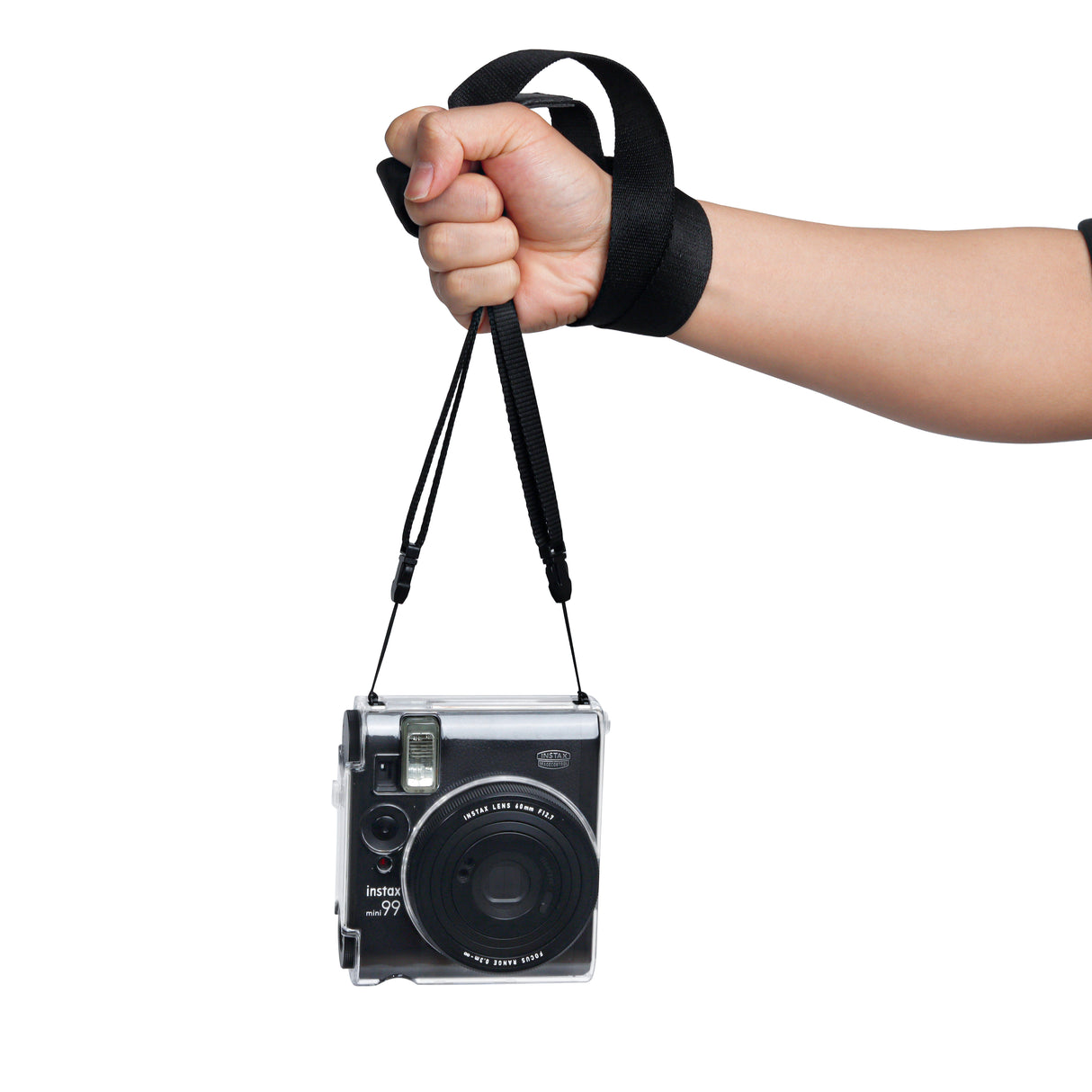 Zikkon Crystal Hard Protective Clear Case For Instax Mini 99 Instant Film Camera  (Clear)