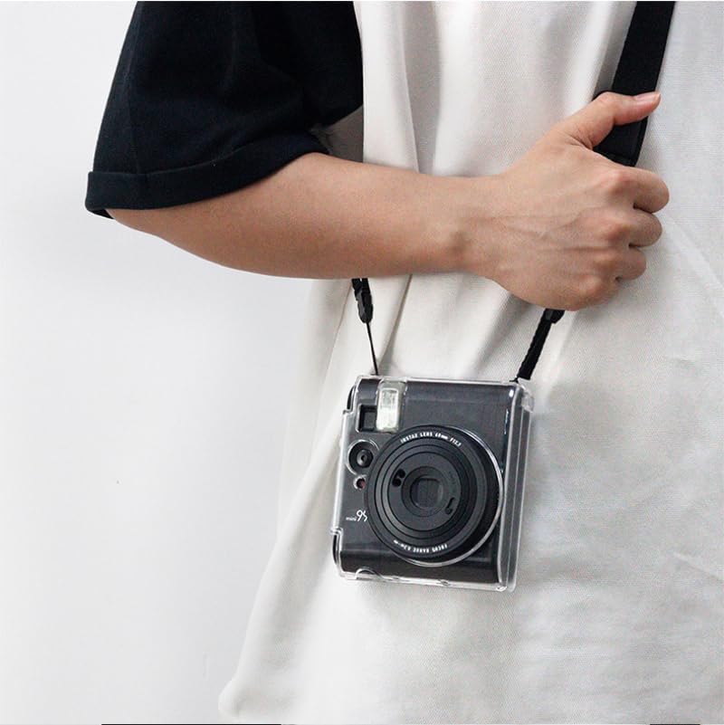 Zikkon Crystal Hard Protective Clear Case For Instax Mini 99 Instant Film Camera  (Clear)