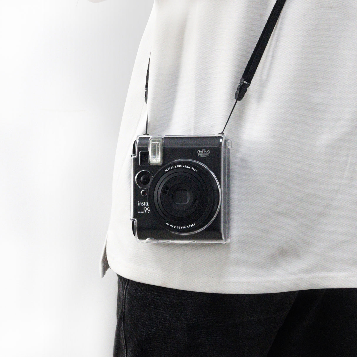 Zikkon Crystal Hard Protective Clear Case For Instax Mini 99 Instant Film Camera  (Clear)