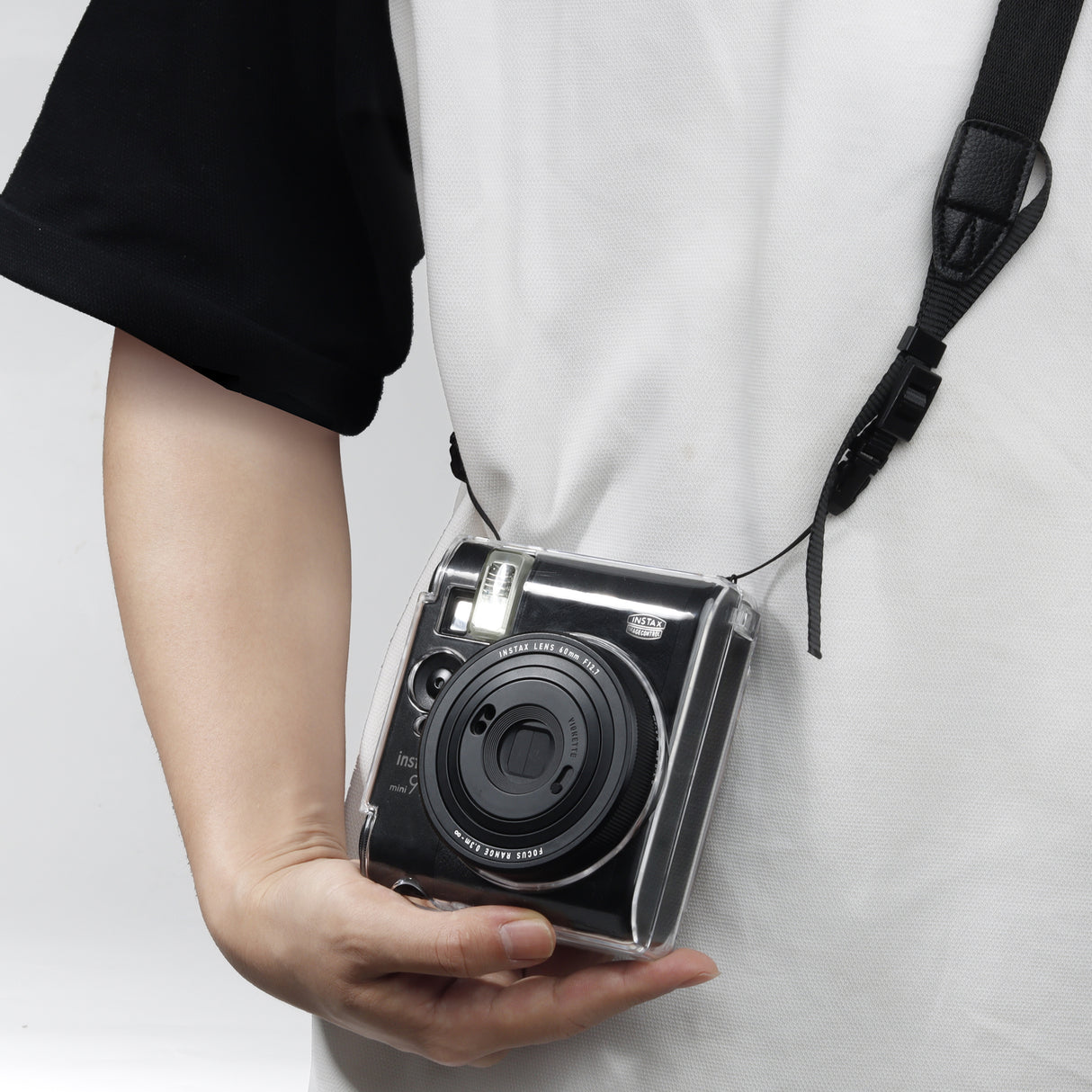 Zikkon Crystal Hard Protective Clear Case For Instax Mini 99 Instant Film Camera  (Clear)