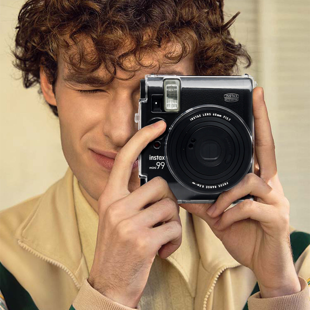 Zikkon Crystal Hard Protective Clear Case For Instax Mini 99 Instant Film Camera  (Clear)