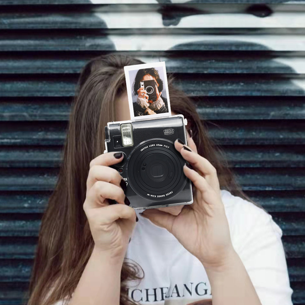 Zikkon Crystal Hard Protective Clear Case For Instax Mini 99 Instant Film Camera  (Clear)