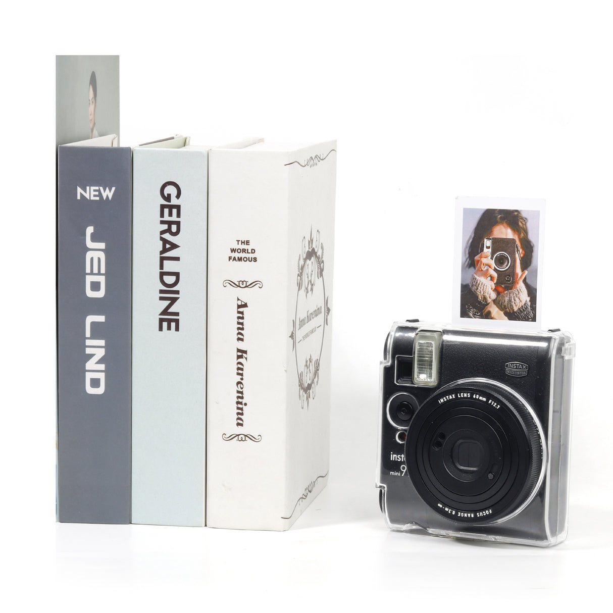 Zikkon Crystal Hard Protective Clear Case For Instax Mini 99 Instant Film Camera  (Clear)