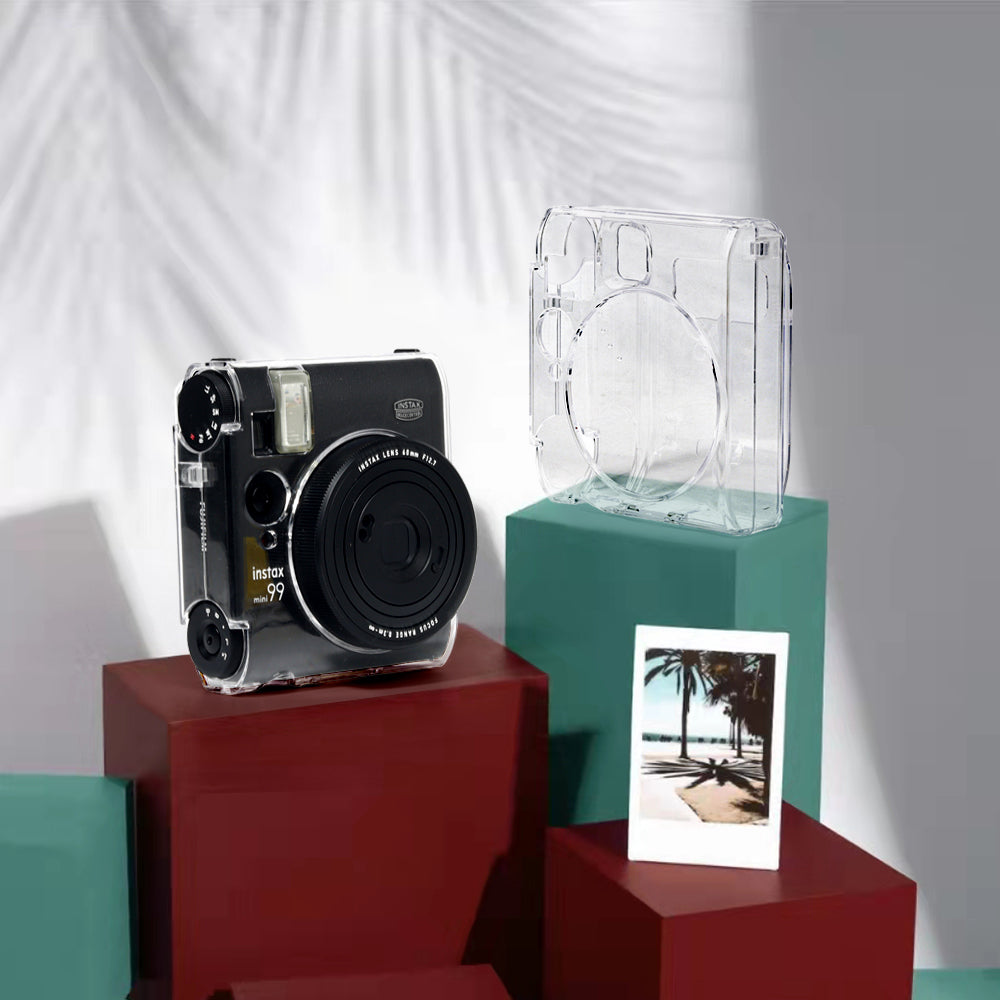 Zikkon Crystal Hard Protective Clear Case For Instax Mini 99 Instant Film Camera  (Clear)