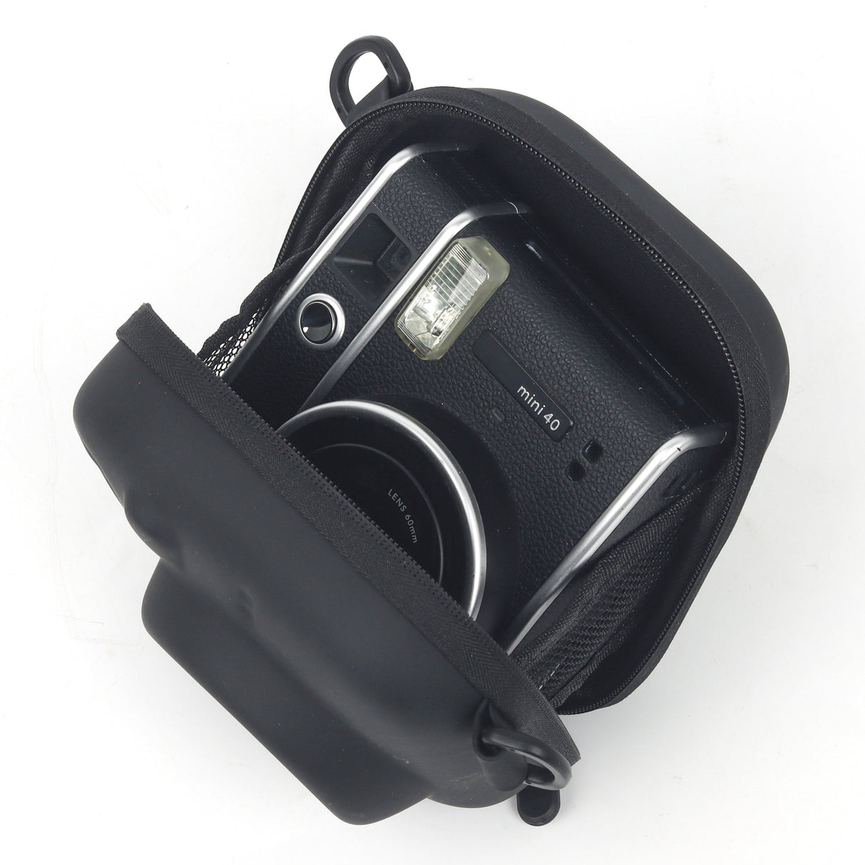 Zikkon EVA Universal Camera Case for Fujifilm Instax Mini 12/11/99/ SE/90/7 (Black)