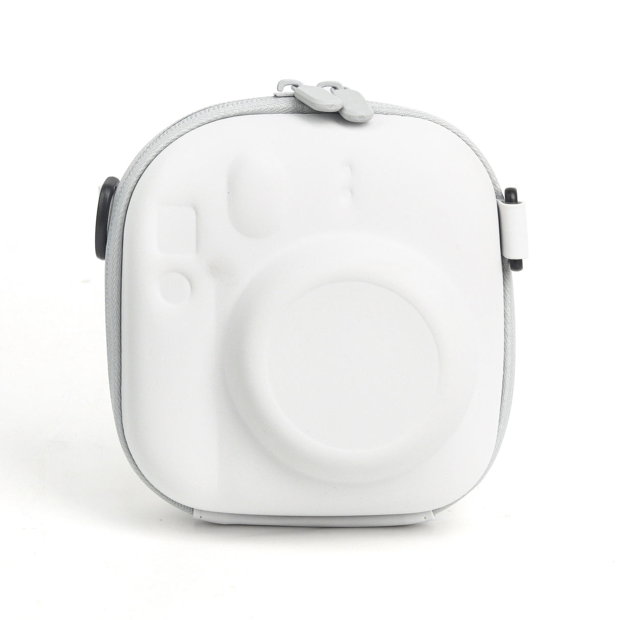 Zikkon EVA Universal Camera Case for Fujifilm Instax Mini 12/11/99/ SE/90/7 (Clay White)