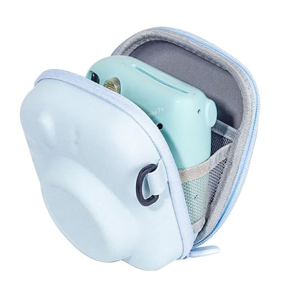 Zikkon EVA Universal Camera Case for Fujifilm Instax Mini 12/11/99/ SE/90/7 (Pastel Blue)