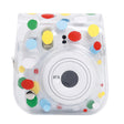 Zikkon Instax Mini 12 Transparent Camera Case (Colorful dots)