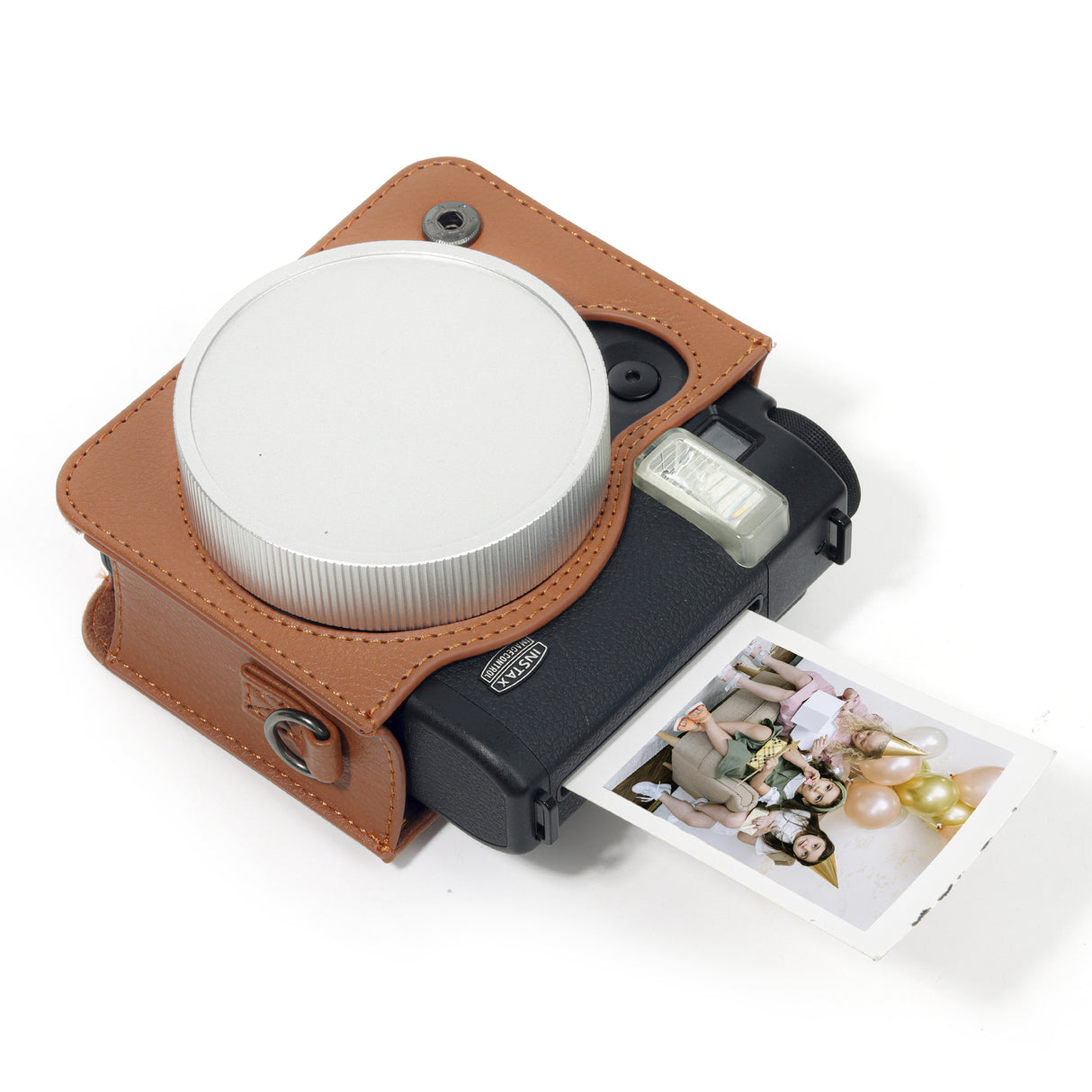 Zikkon Instax Mini 99 Lens Cap (Aluminium Silver)