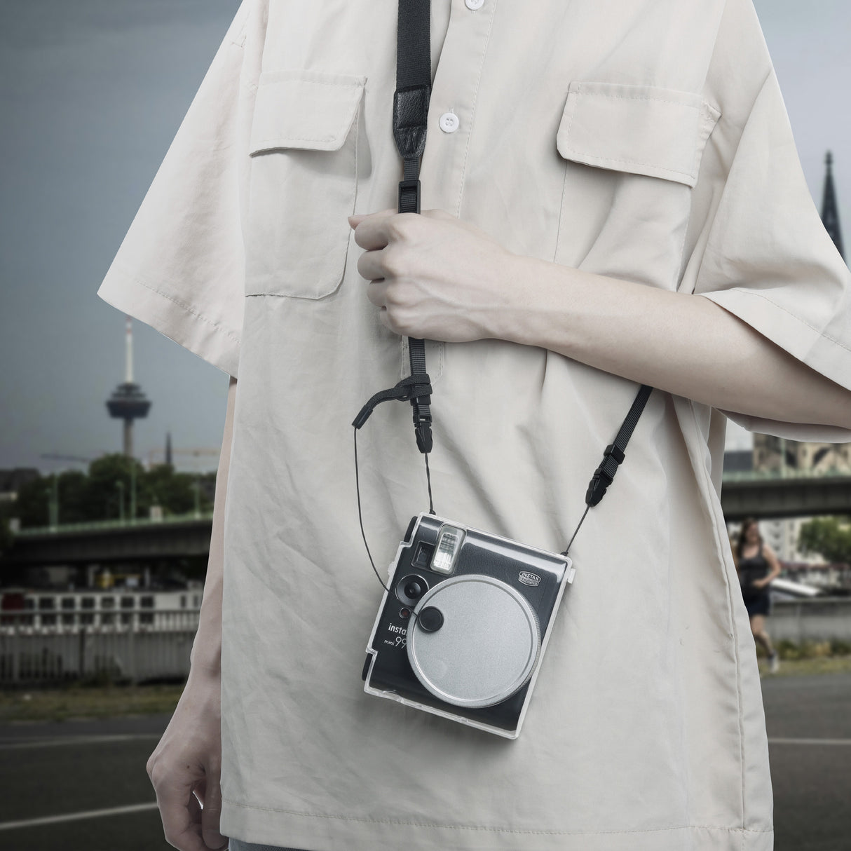 Zikkon Instax Mini 99 Lens Cap (Aluminium Silver)