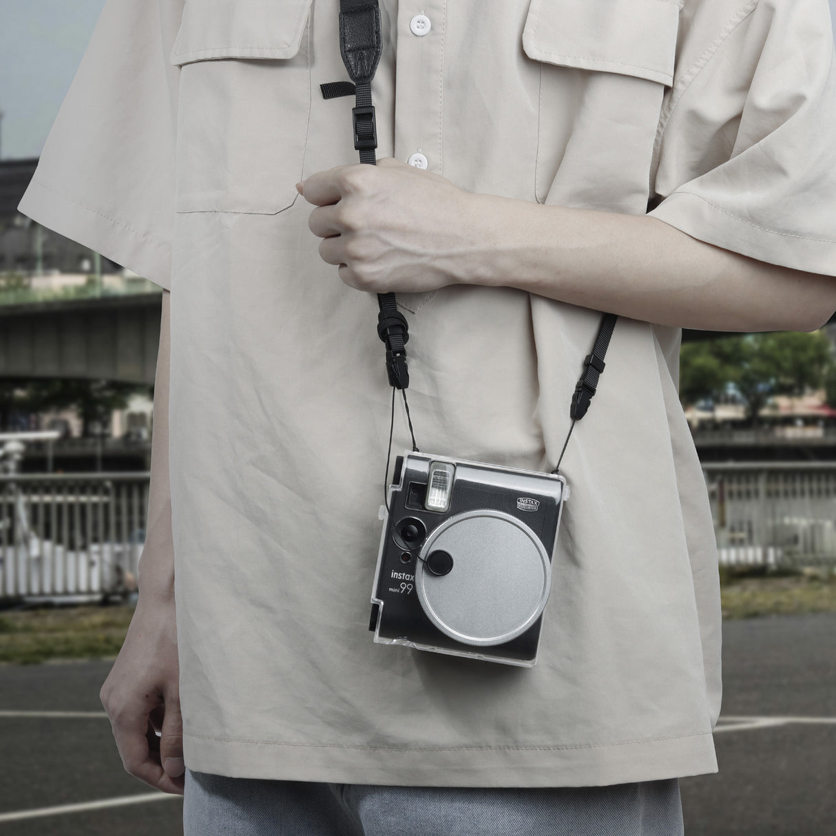 Zikkon Instax Mini 99 Lens Cap (Aluminium Silver)