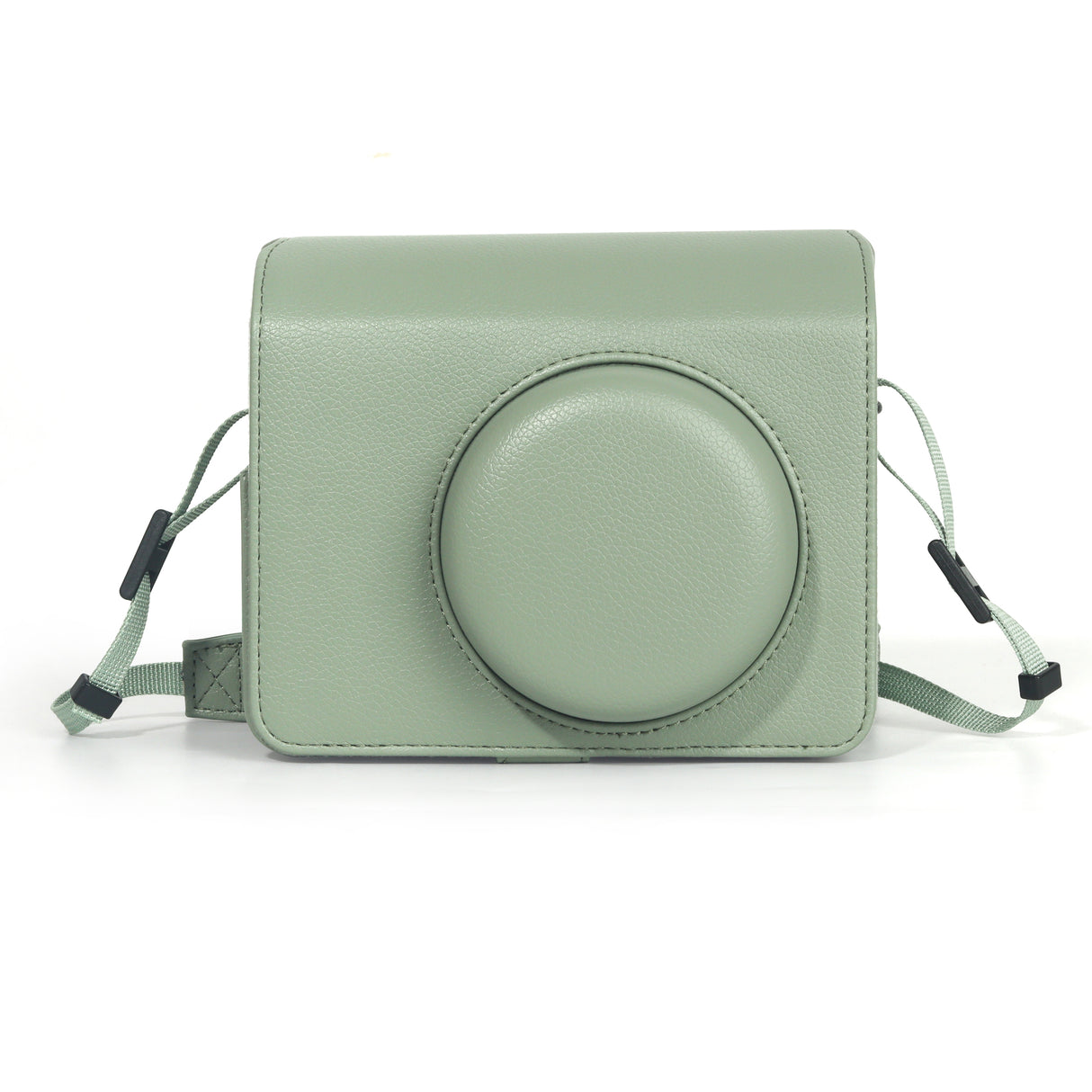 Zikkon Instax wide 400  Instant Camera PU Case Camera Bag (Dark green)